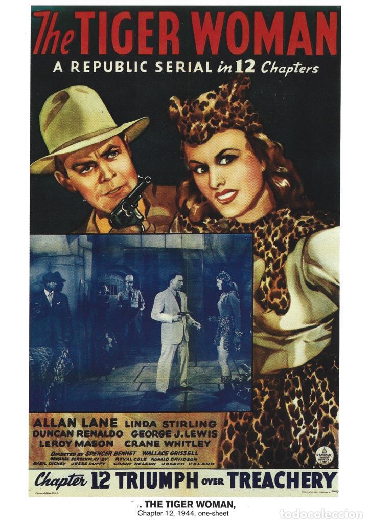 Cinema: Poster DIN 4 numero 1074: The Tiger Woman, chapter 12, 1944: Triumph over Treachery: Allan lane