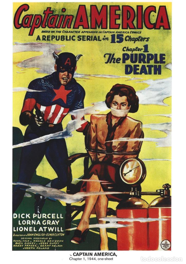 Cinema: Poster DIN 4 numero 1047: Captain America (Capitan America), chapter 1, 1944: The Purple Death: Dick