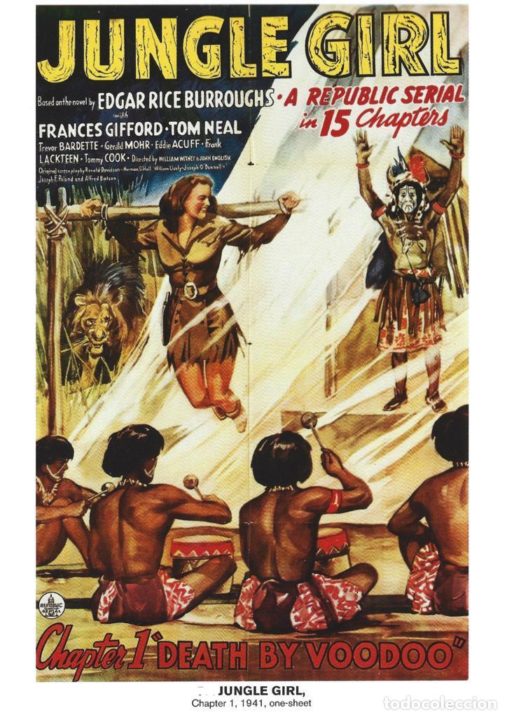 Cinema: Poster DIN 4 numero 1118: Jungle Girl, chapter 1, 1941: Death by voodoo: Frances Gifford