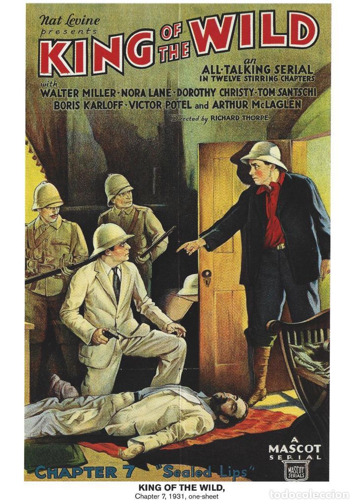 Cin&eacute;ma: Poster DIN 4 numero 0966: King of The Wild: chapter 7, 1931: Boris Karloff