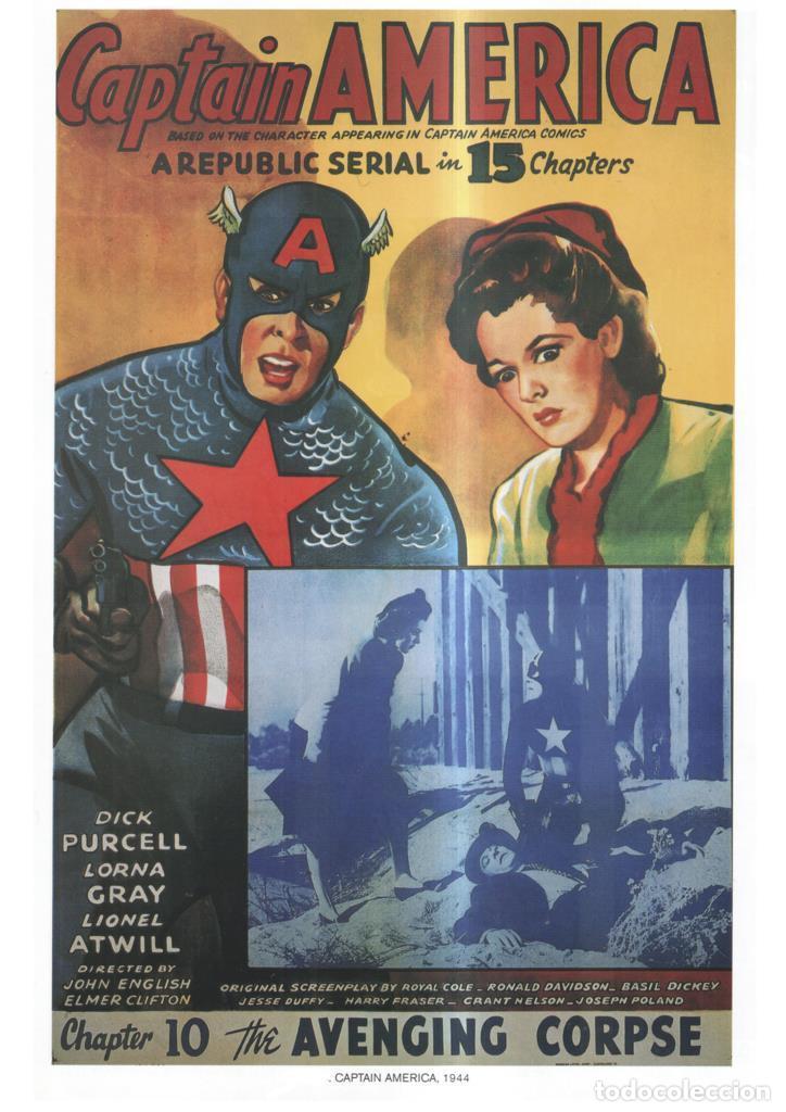 Cinema: Poster DIN 4 numero 1048: Captain America, 1944: The Avenging corpse: Dick Purcell