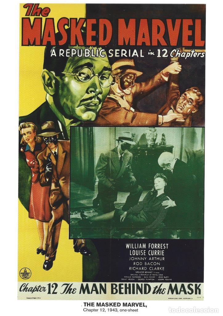 Cinema: Poster DIN 4 numero 1130: The Masked Marvel: The Man behind the mask, chapter 12, 1943: William Forr