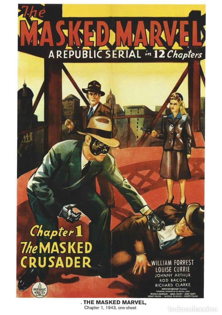 Cinema: Poster DIN 4 numero 1131: The Masked Marvel: The masked crusader, chapter 1, 1943: William Forrest