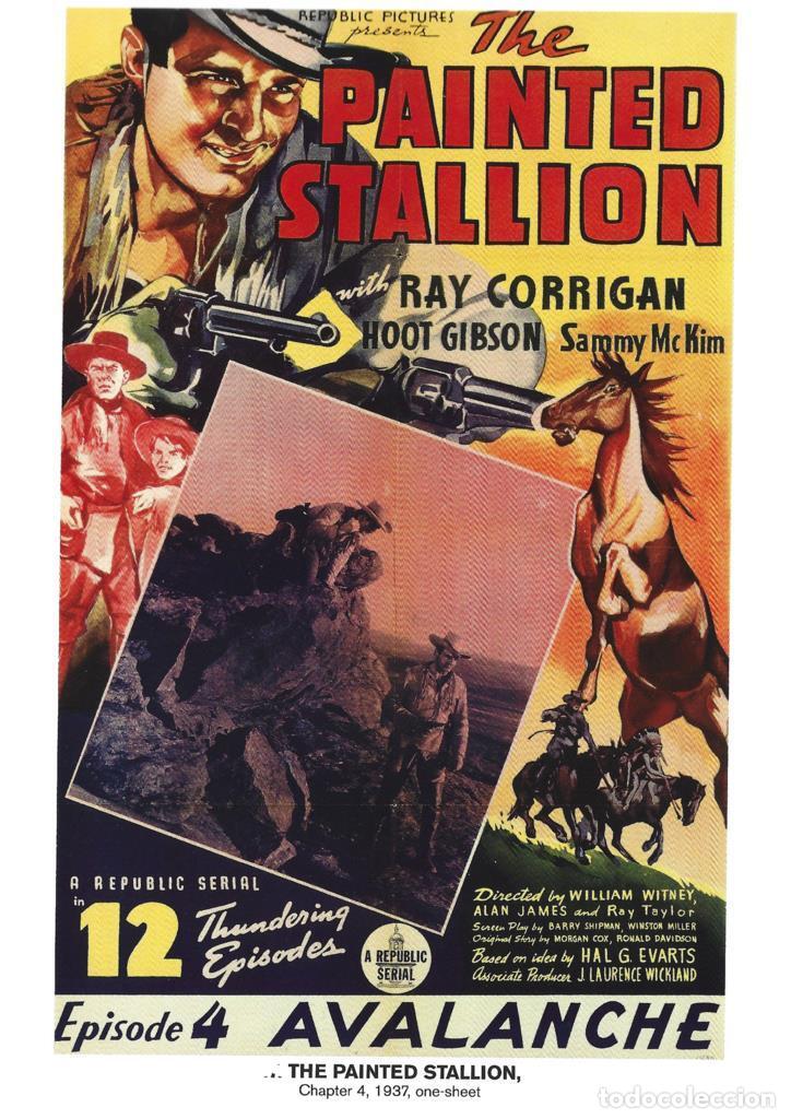 Cinema: Poster DIN 4 numero 1114: The Painted Stallion, chapter 4, 1937: Avalanche: Ray Corrigan