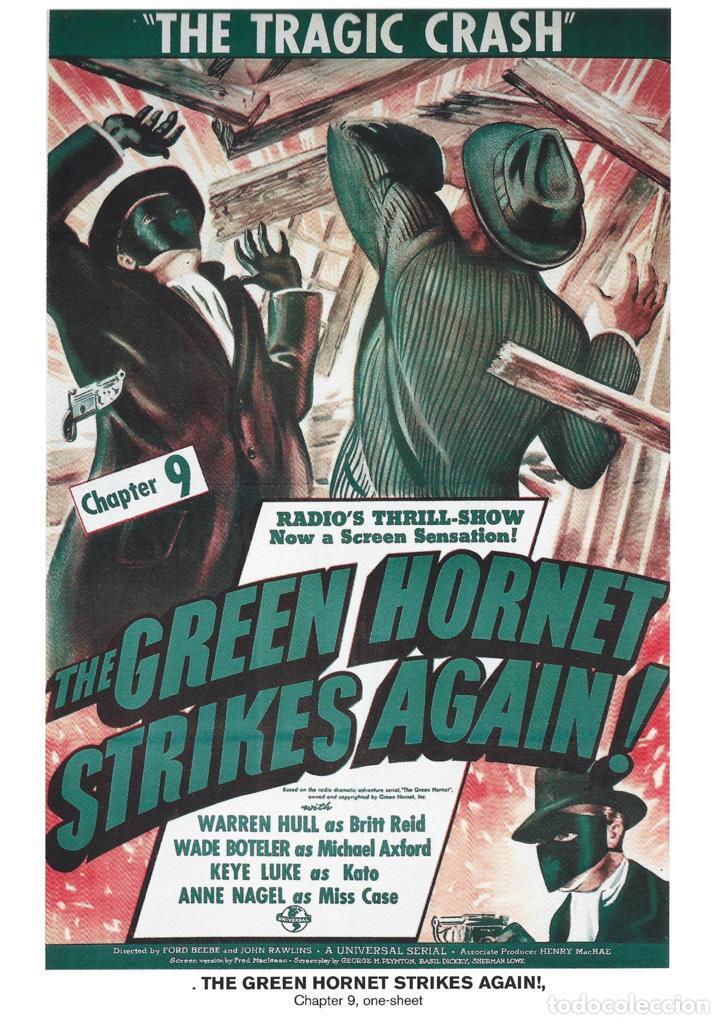 Cinema: Poster DIN 4 numero 1141: The Green Hornet Strikes Again, chapter 9, one sheet: Warren Hull
