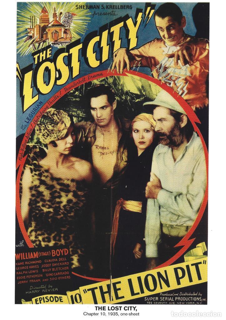 Cin&eacute;ma: Poster DIN 4 numero 1155: The Lost City: The Lion Pit, chapter 10, 1935: William Boyd