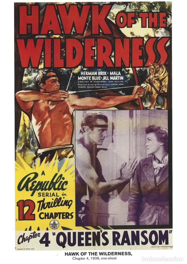 Cinema: Poster DIN 4 numero 0968: Hawk of The Wilderness: Queens Ransom: chapter 4, 1938: Herman Brix