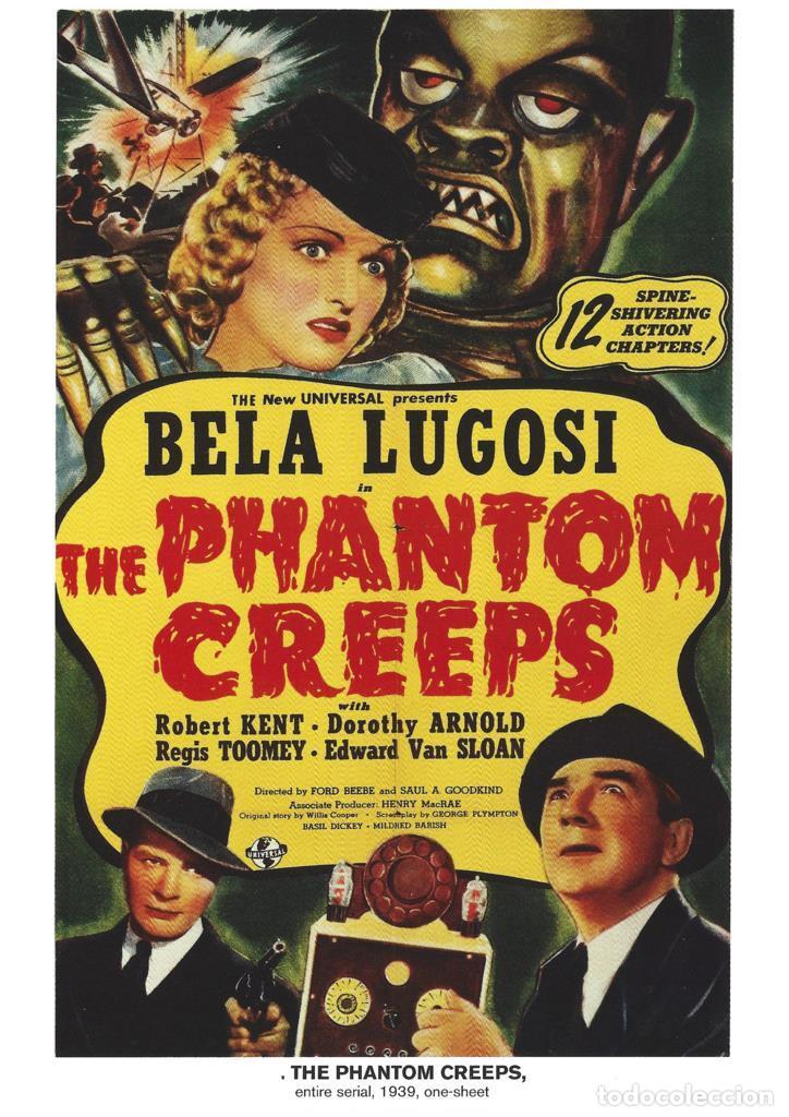 Kino: Poster DIN 4 numero 1122: The Phantom Creeps, entire serial, 1939: Bela Lugosi