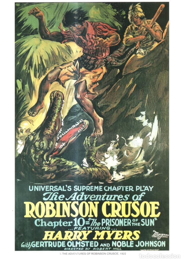 Cin&eacute;ma: Poster DIN 4 numero 0973: The Adventures of Robinson Crusoe, 1922: Harry Myers