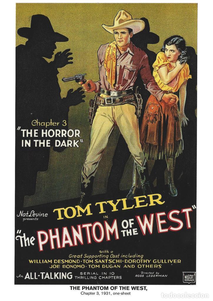 Cin&eacute;ma: Poster DIN 4 numero 1132: The Phantom of the West:The Horror in The Dark, chapter 3, 1931: Tom Tyler