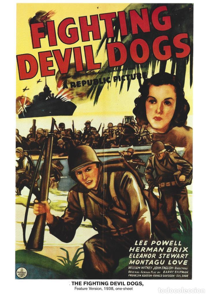Cin&eacute;ma: Poster DIN 4 numero 1142: The Fighting Devil Dogs: feature version, 1938: Lee Powell