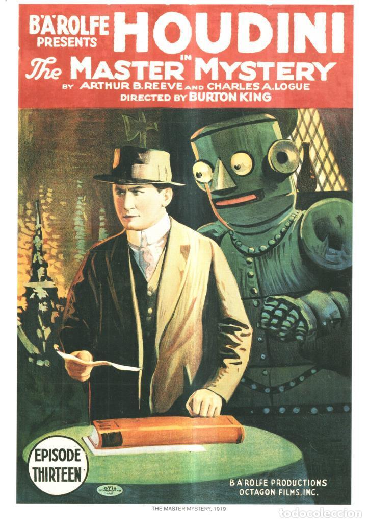 Cinema: Poster DIN 4 numero 0974: The Master Mystery, 1919: Houdini