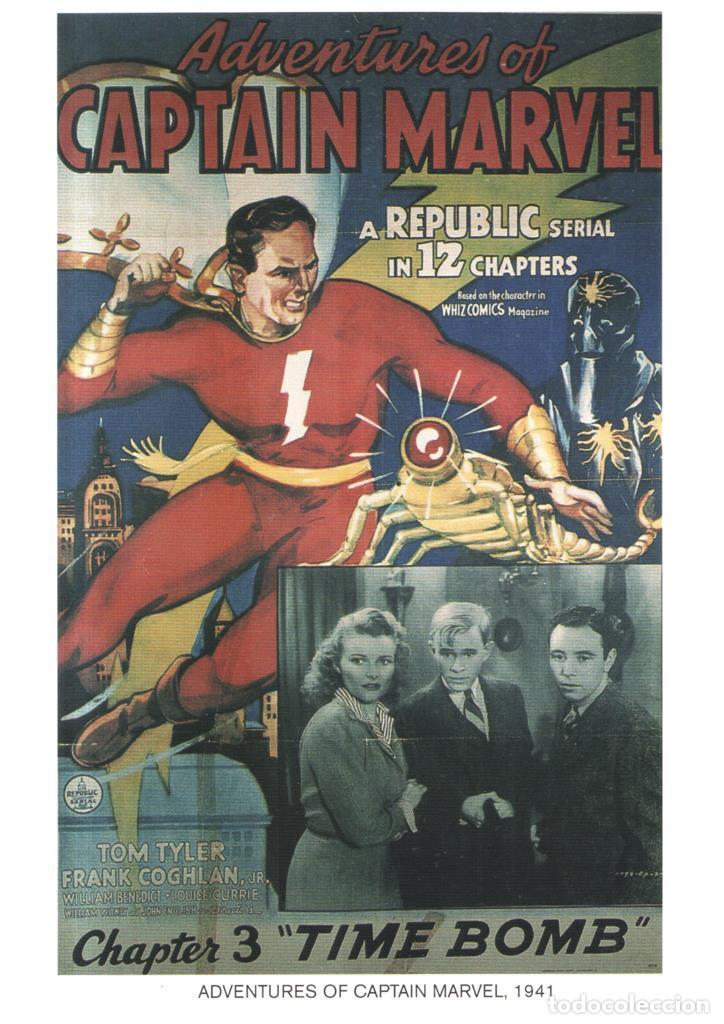Cin&eacute;ma: Poster DIN 4 numero 0979: Adventures of Captain Marvel, 1941: chapter 3: time bomb: Tom Tyler