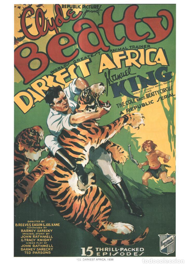 Cinema: Poster DIN 4 numero 1161: Darkest Africa, 1936: Manuel King