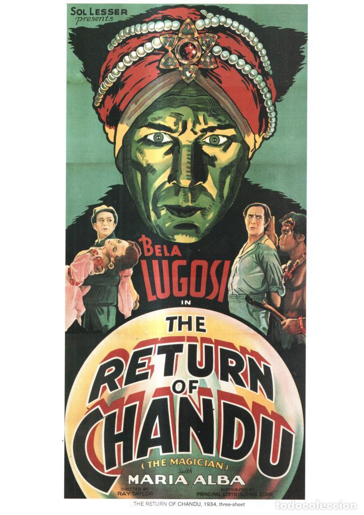 Cinema: Poster DIN 4 numero 1167: The Return of Chandu, 1934: Bela Lugosi
