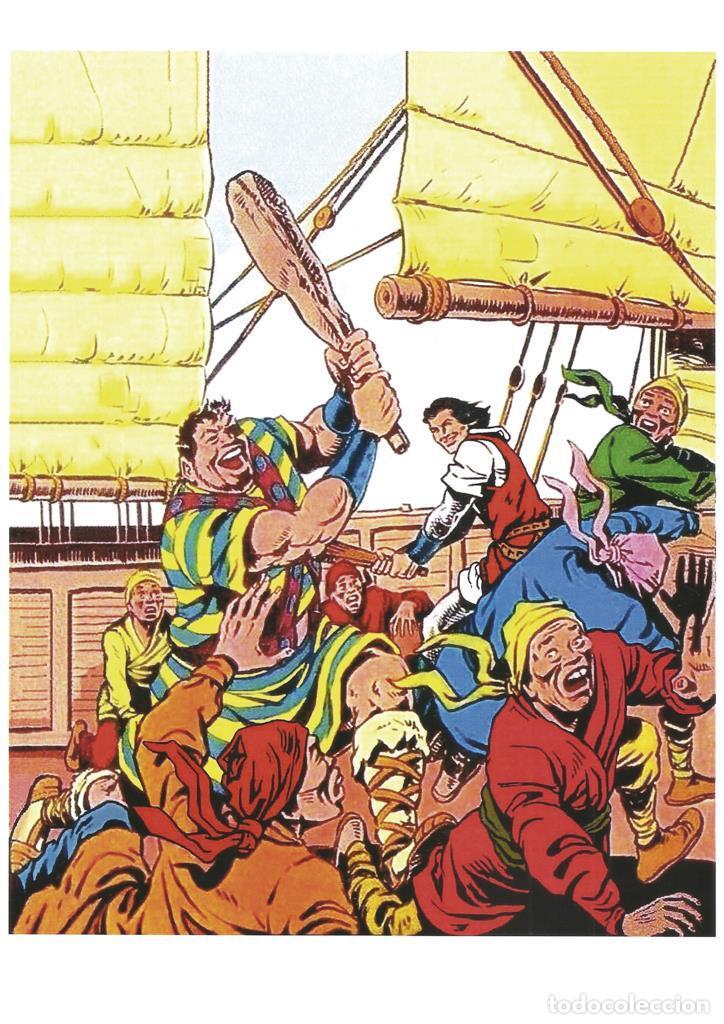 Cinema: Poster DIN 4 numero 1210: AMBROS: El Capitan Trueno peleando con piratas