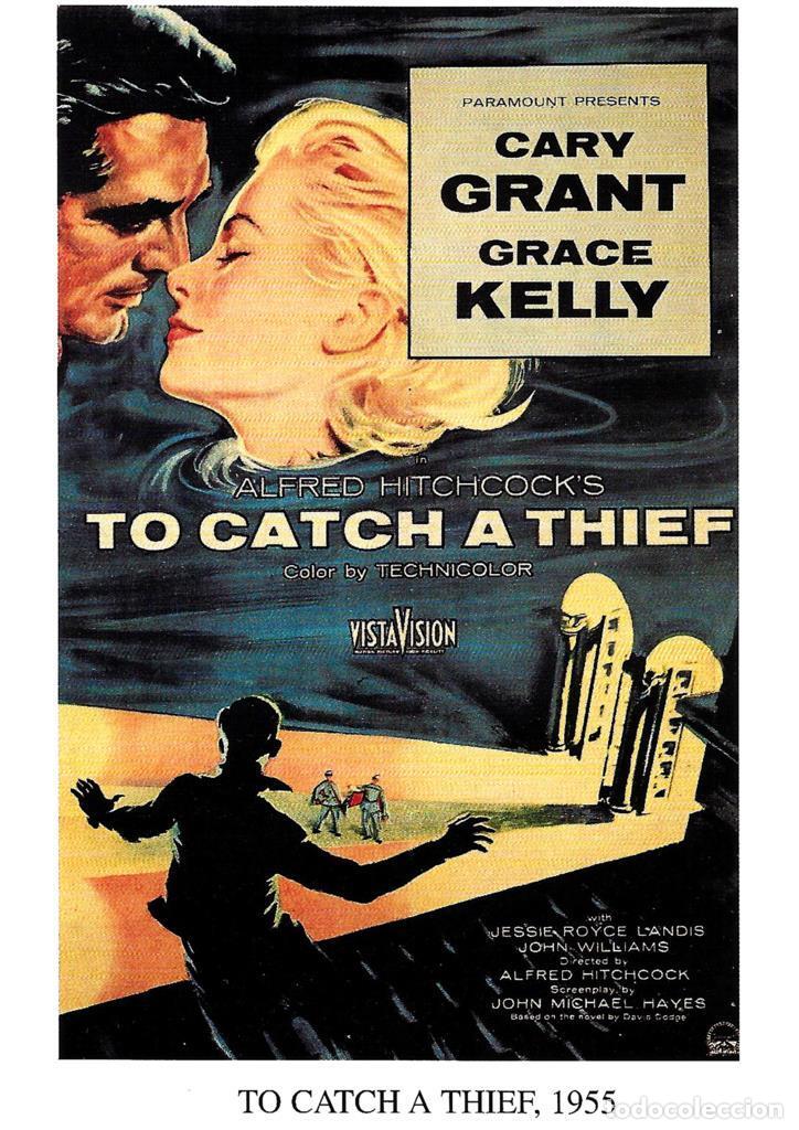 Cine: Poster DIN 4 numero 1224: To Catch a Thieff, 1955: Cary Grant, Grace Kelly
