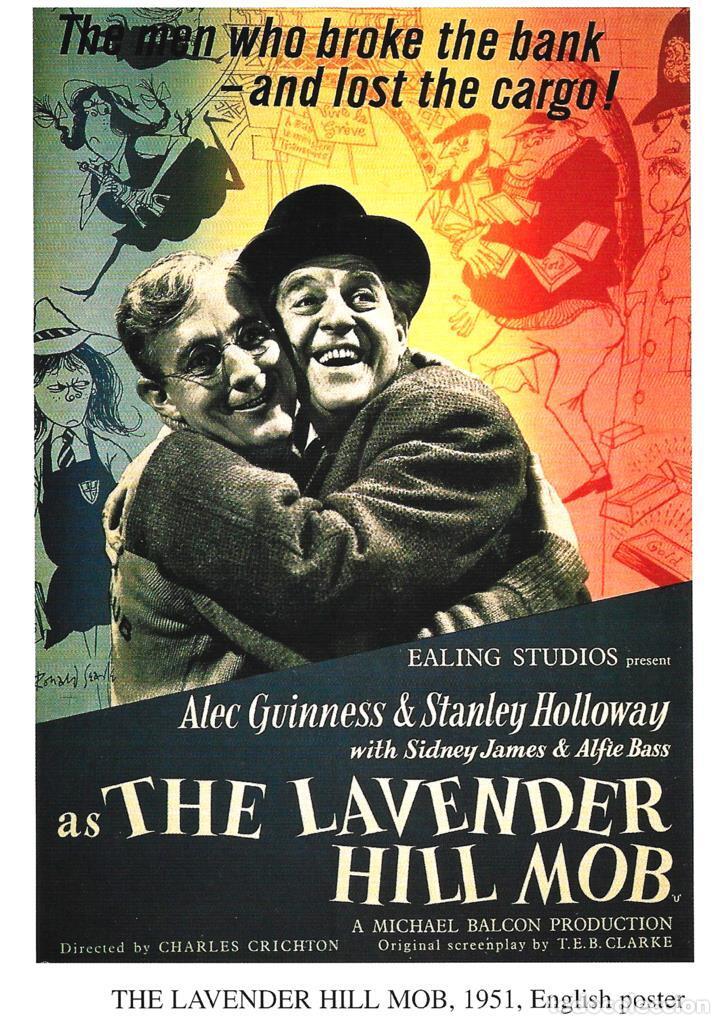 Cinema: Poster DIN 4 numero 1229: The Lavender Hill Mob, 1951: Alec Guinnes, Stanley Holloway