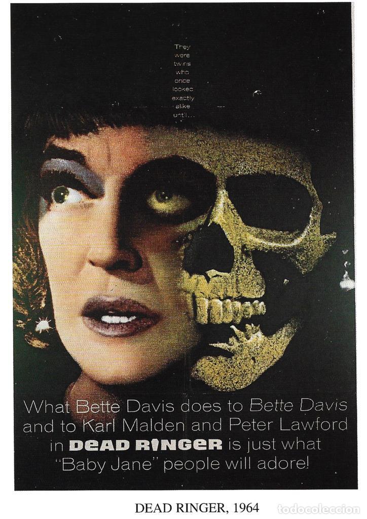 Cinema: Poster DIN 4 numero 1234: Dead Ringer, 1964: Bette Davis, Karl Malden