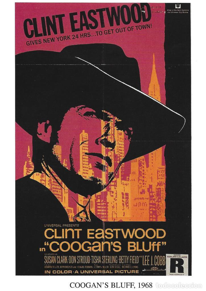 Cinema: Poster DIN 4 numero 1230: Coogan's Bluff, 1968: Clint Eastwood