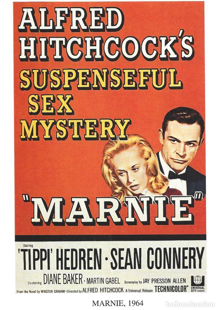 Kino: Poster DIN 4 numero 1235: Marnie, 1964: Alfred Hitchcock's, Tippi Hedren, Sean Connery