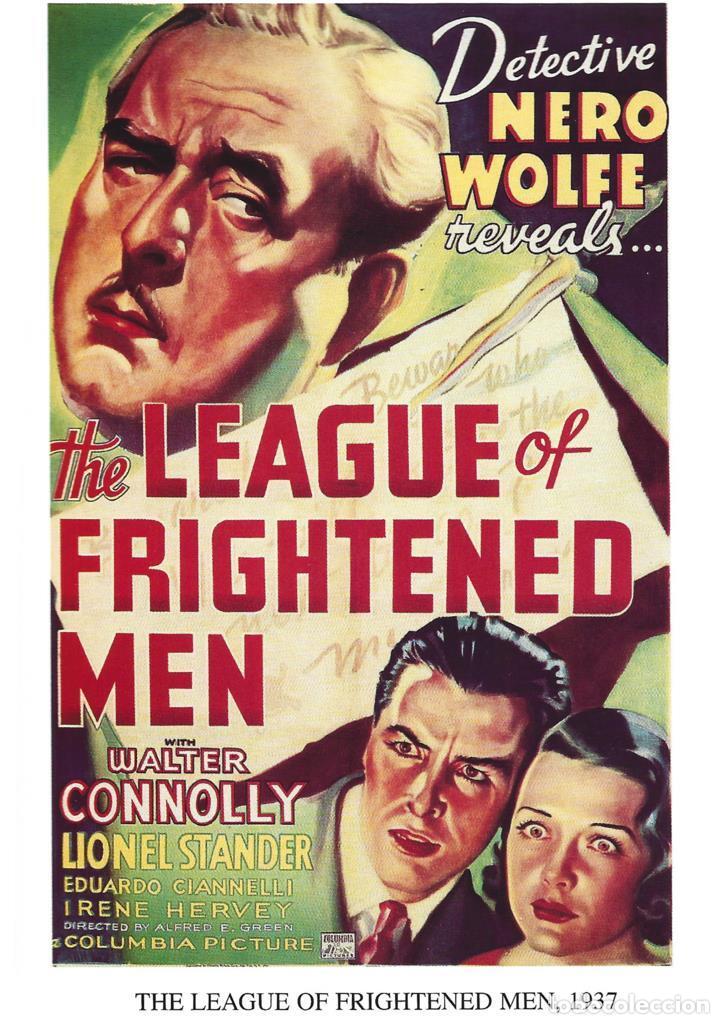 Cinema: Poster DIN 4 numero 1254: Nero Wolfe :The League of Frightened Men, 1937, Walter Connolly