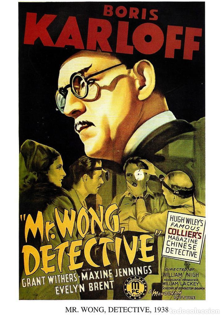 Cinema: Poster DIN 4 numero 1262: Mr. Wong, detective, 1938: Boris Karloff