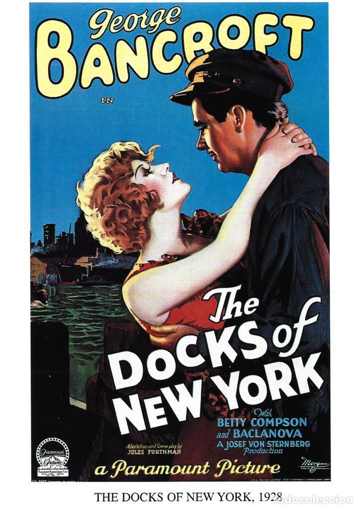 Cinema: Poster DIN 4 numero 1276: The Docks of New York, 1928: George Bancroft, Betty Compson