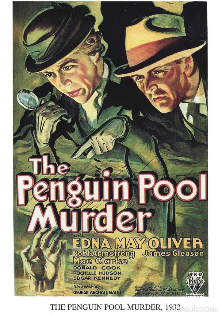 Kino: Poster DIN 4 numero 1264: The Penguin Pool Murder, 1932: Ednay May Oliver