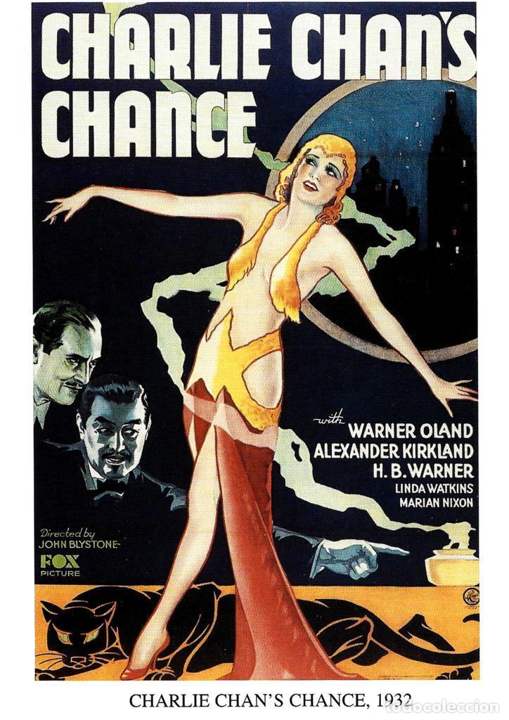 Cinema: Poster DIN 4 numero 1271: Charlie Chan's: Chance, 1932: Warner Oland