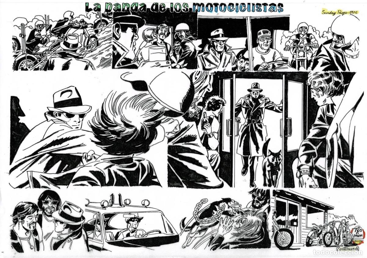 Cinema: Poster DIN 4 numero 1323: The Phantom: serie El Hombre Enmascarado: La banda de los motociclistas