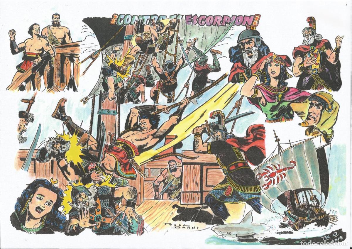 Kino: Poster DIN 4 numero 1399: El Jabato: Contra el escorpion