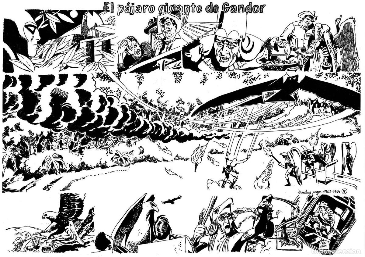 Kino: Poster DIN 4 numero 1469: The Phantom-El Fantasma: El pajaro gigante de Gandor