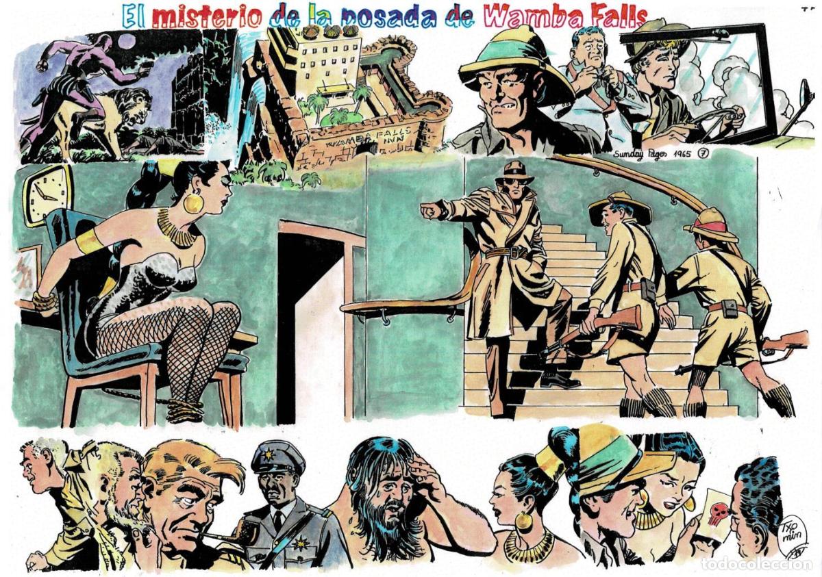 Kino: Poster DIN 4 numero 1522: The Phantom-El Fantasma: version coloreada de El misterio de la posada de