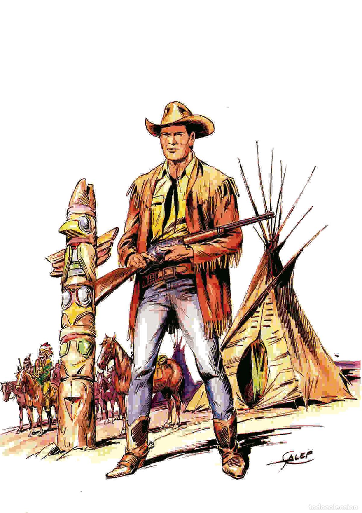 Kino: Poster DIN 4 medida 21 x 29,5 cm modelo 010 (1): Tex Willer