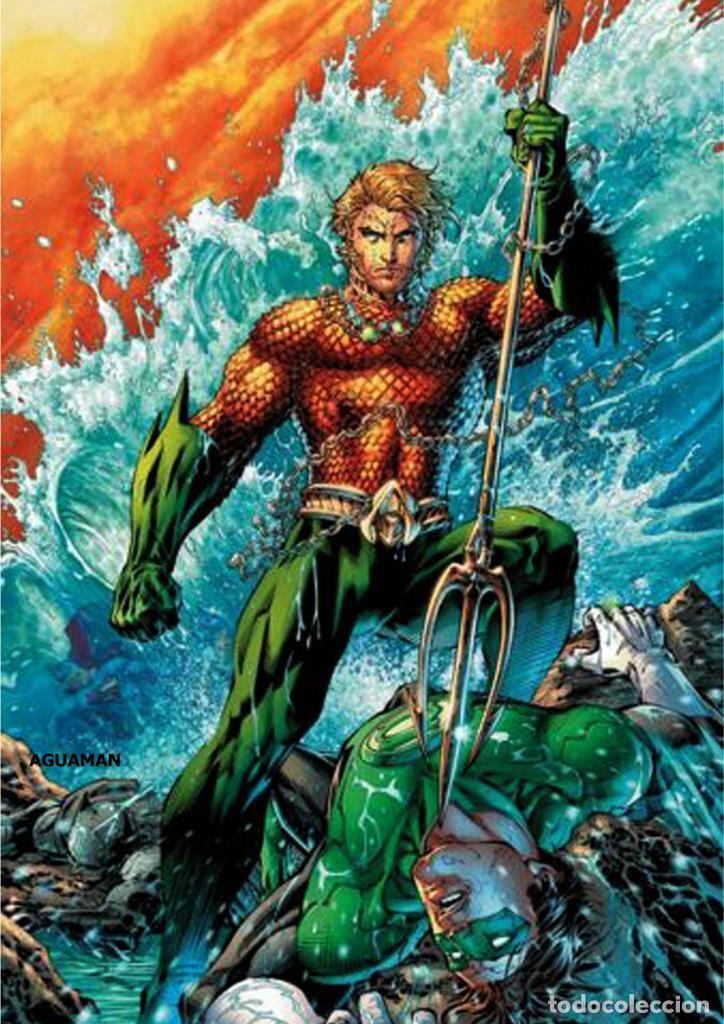 Kino: Poster DIN 4 numero 0133: Aquaman, serie Superheroes