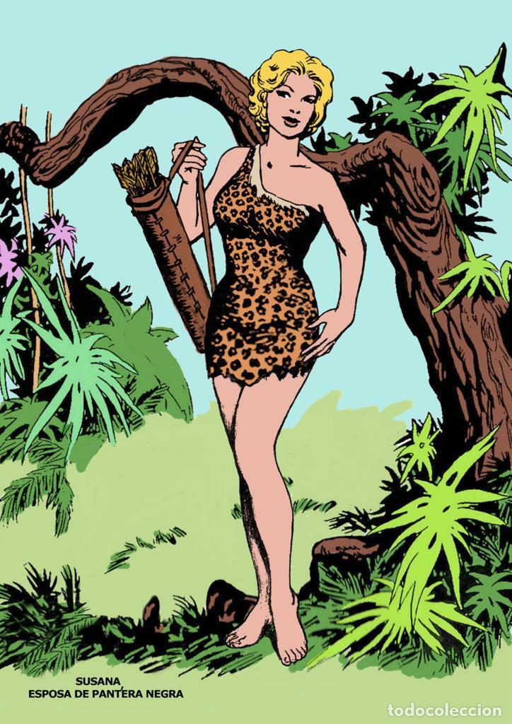 Kino: Poster DIN 4 numero 0052: Susana esposa de Pantera Negra, serie Clasicos Espa&ntilde;oles