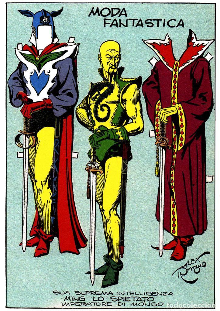 Kino: Poster DIN 4 numero 0232 serie Flash Gordon de Alex Raymond modelo 10: Emperador Ming