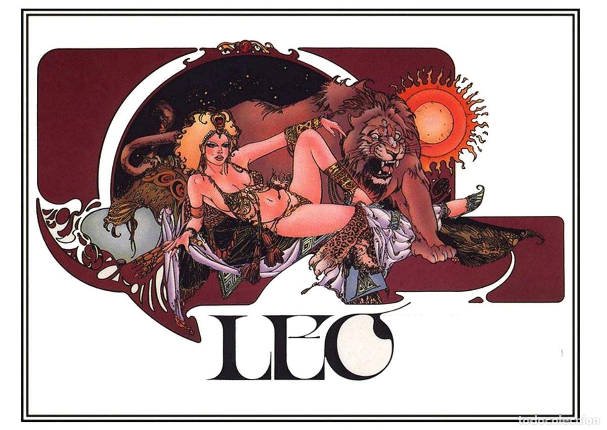 Kino: Poster DIN 4 numero 0215: Signos del Zodiaco: Leo