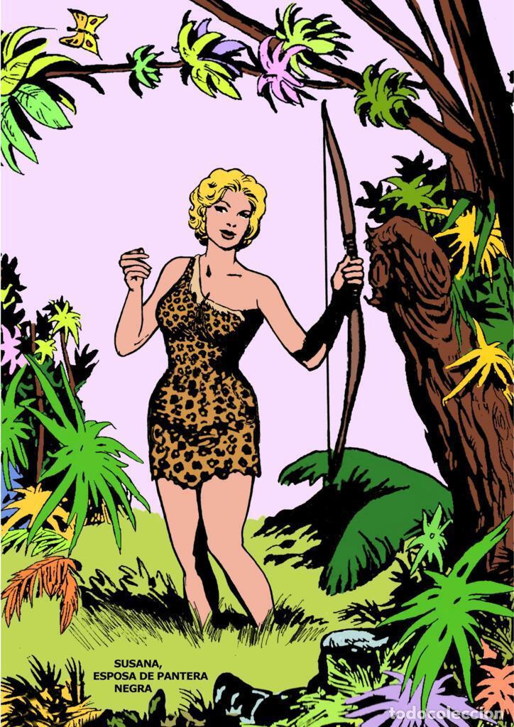 Kino: Poster DIN 4 numero 0050: Susana esposa de Pantera Negra, serie Clasicos Espa&ntilde;oles