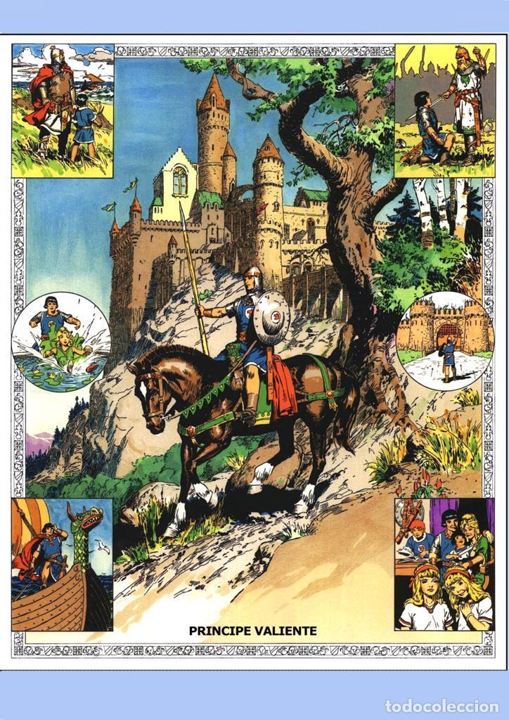 Cinema: Poster DIN 4 numero 0345: El Principe Valiente, serie Clasicos Americanos