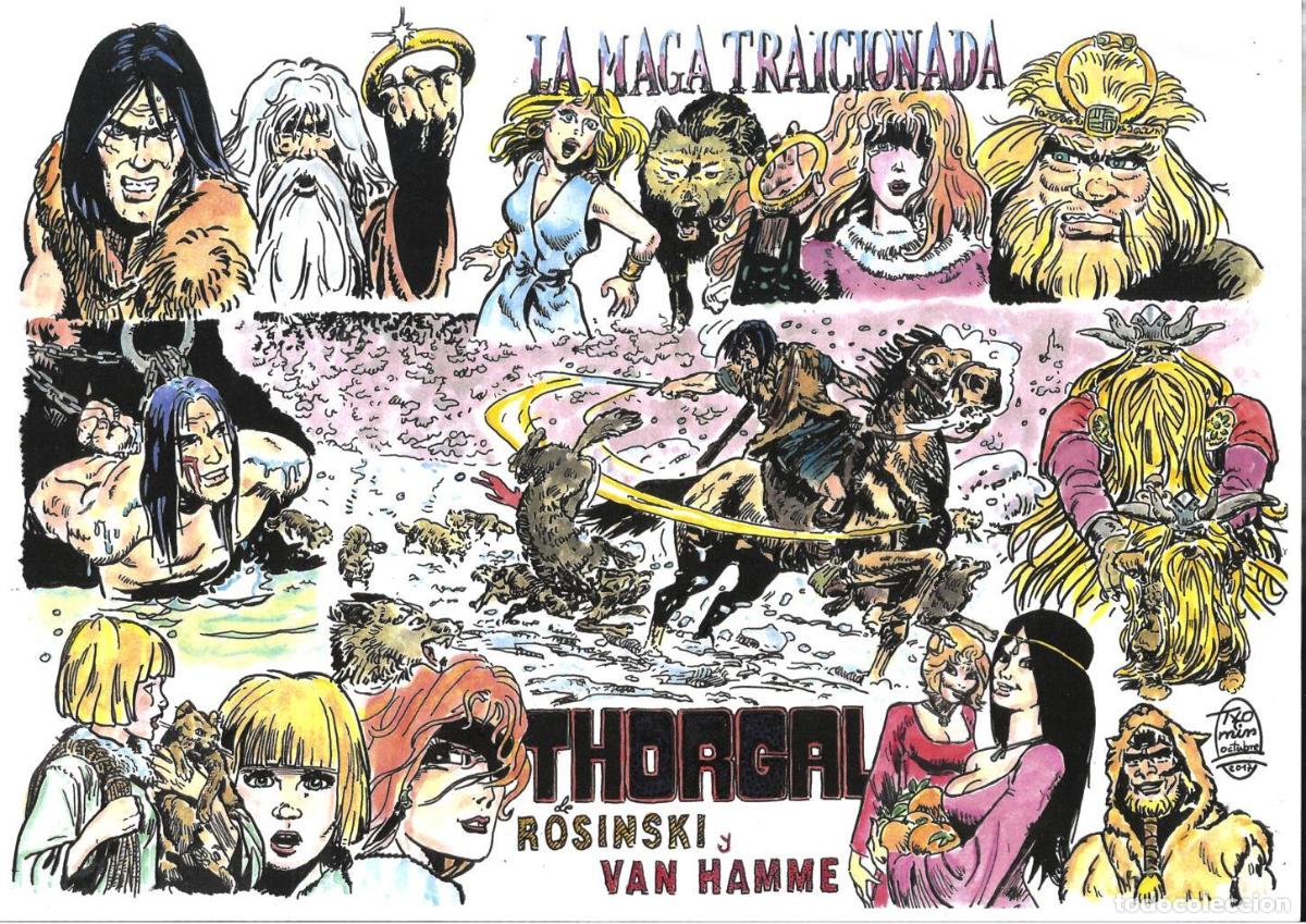 Cinema: Poster DIN 4 numero 0371: Thorgal: La maga traicionada