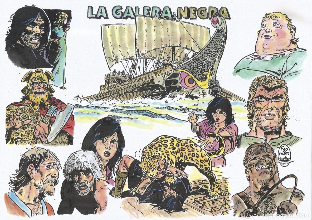 Cinema: Poster DIN 4 numero 0376: Thorgal: La galera negra