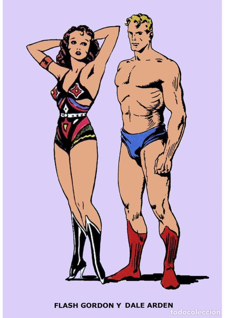 Cinema: Poster DIN 4 numero 0143: Flash Gordon y Dale Arden