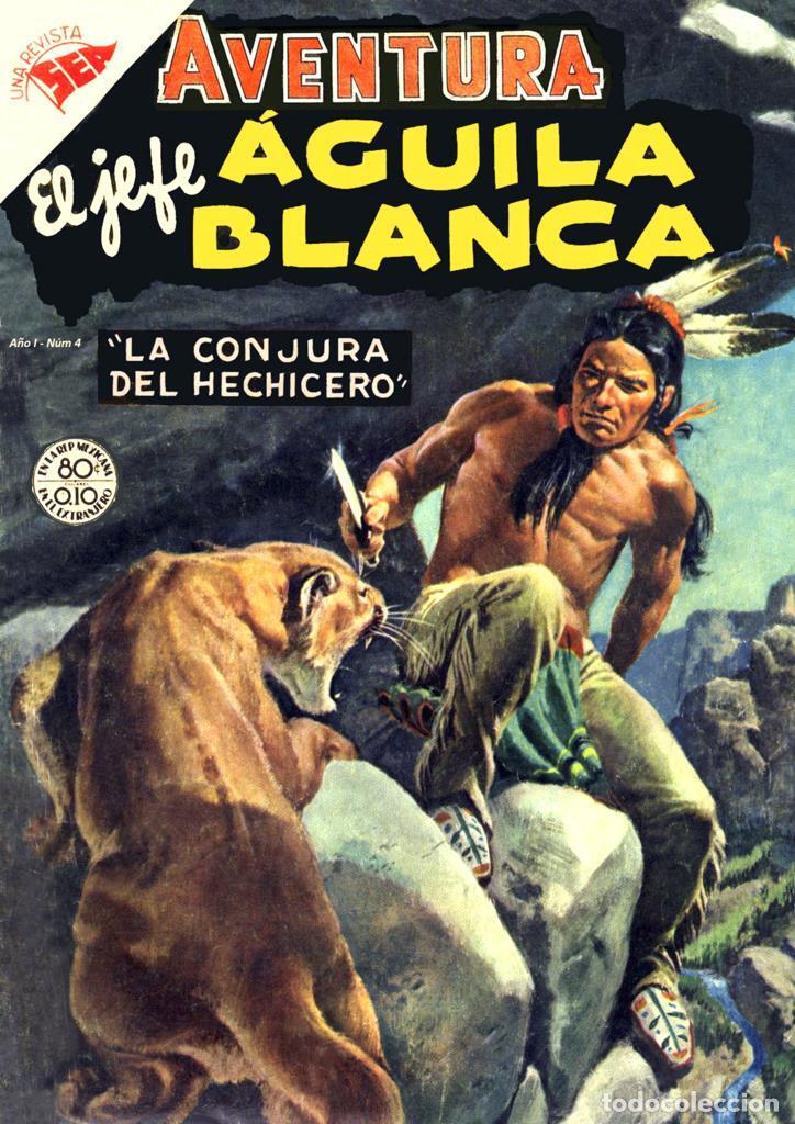 Cinema: Poster DIN 4 numero 0631: Novaro: Aventura cubierta numero 04: Aguila Blanca