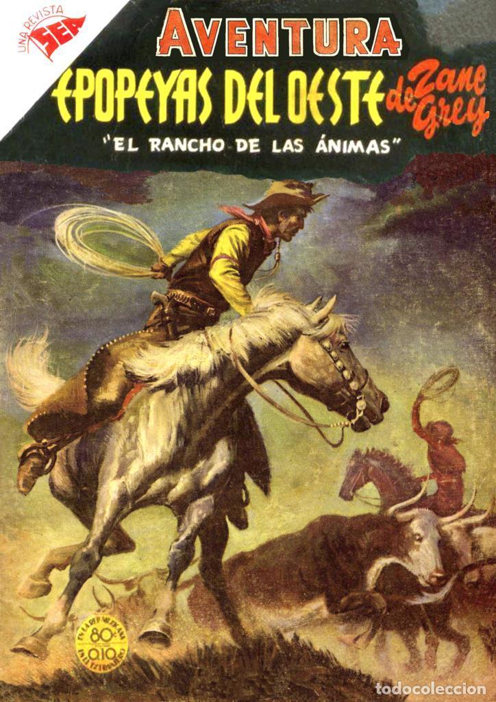 Cinema: Poster DIN 4 numero 0632: Novaro: Aventura cubierta numero 05: Epopeyas del oeste