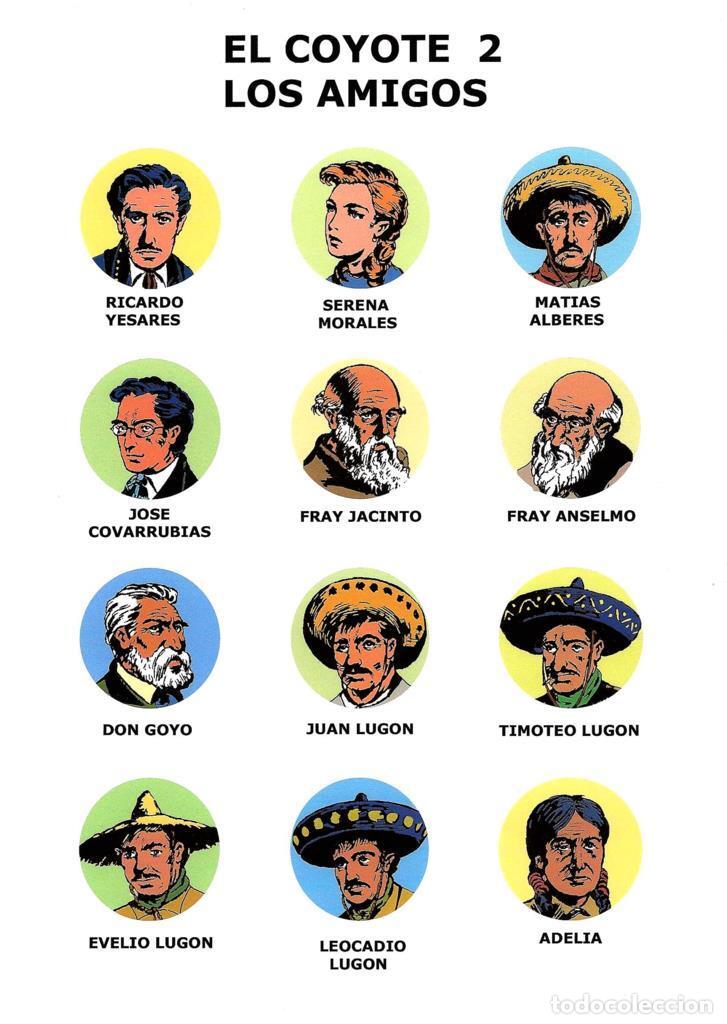 Cinema: Poster DIN 4 numero 0726: El Coyote segunda serie: Los amigos de Batet