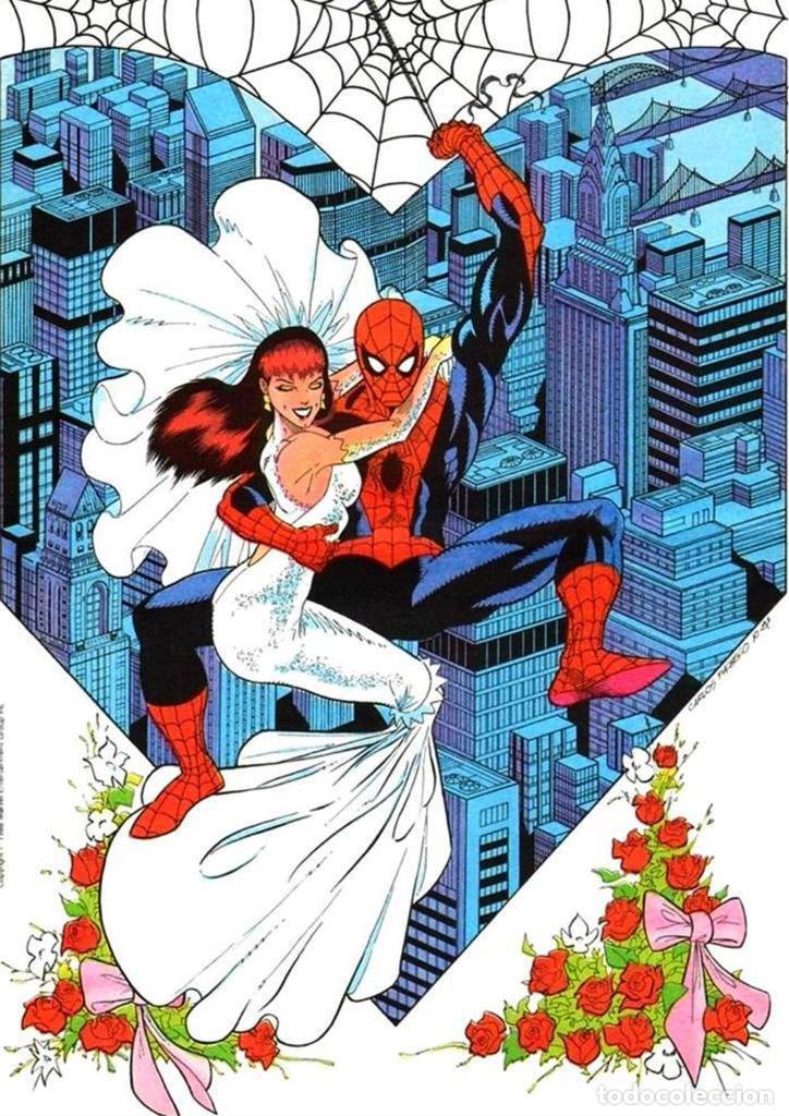 Cin&eacute;ma: Poster DIN 4 numero 0829: serie Marvel: Spiderman y Mary Jane