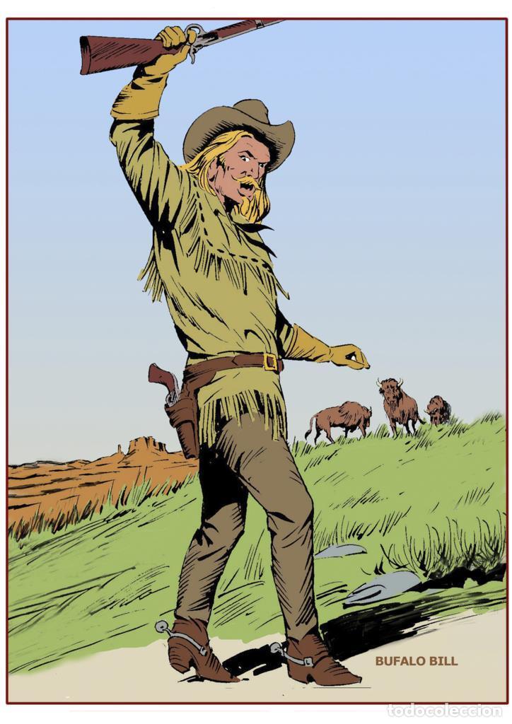 Cinema: Poster DIN 4 numero 0838: serie Tex Willer: Bufalo Bill