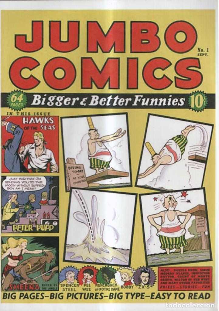 Cinema: Poster DIN 4 numero 0917: Jumbo Comics cubierta numero 1 con Sheena